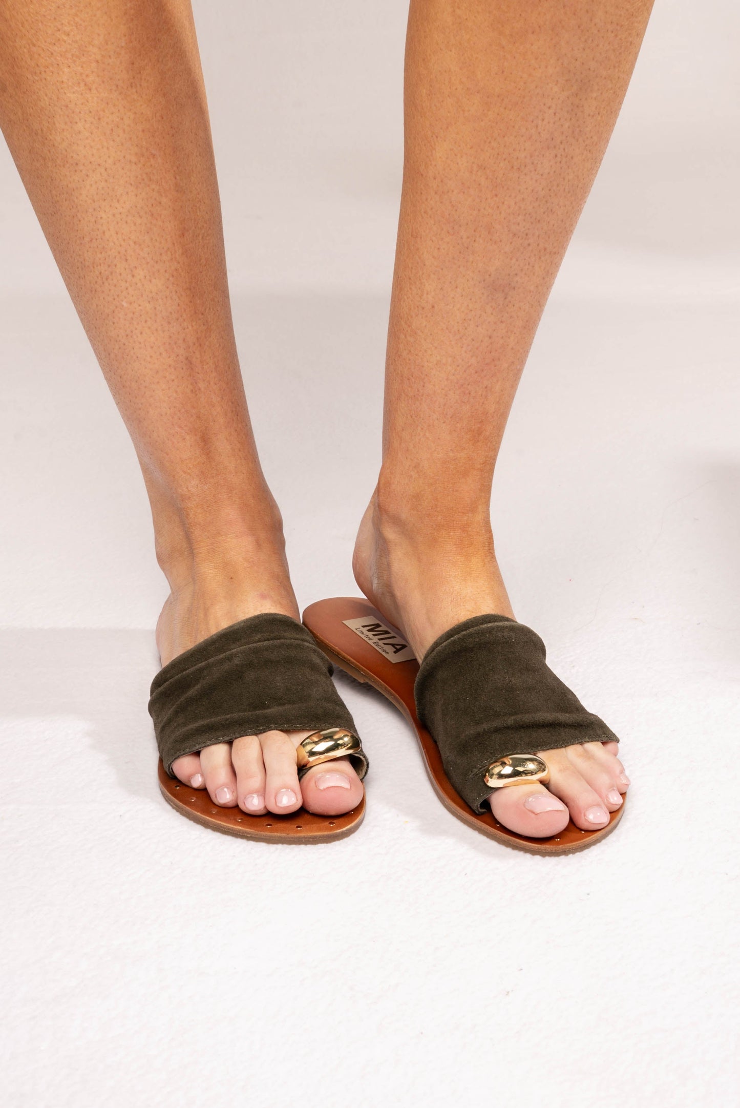 Tiffani Toe Ring Slide Sandal