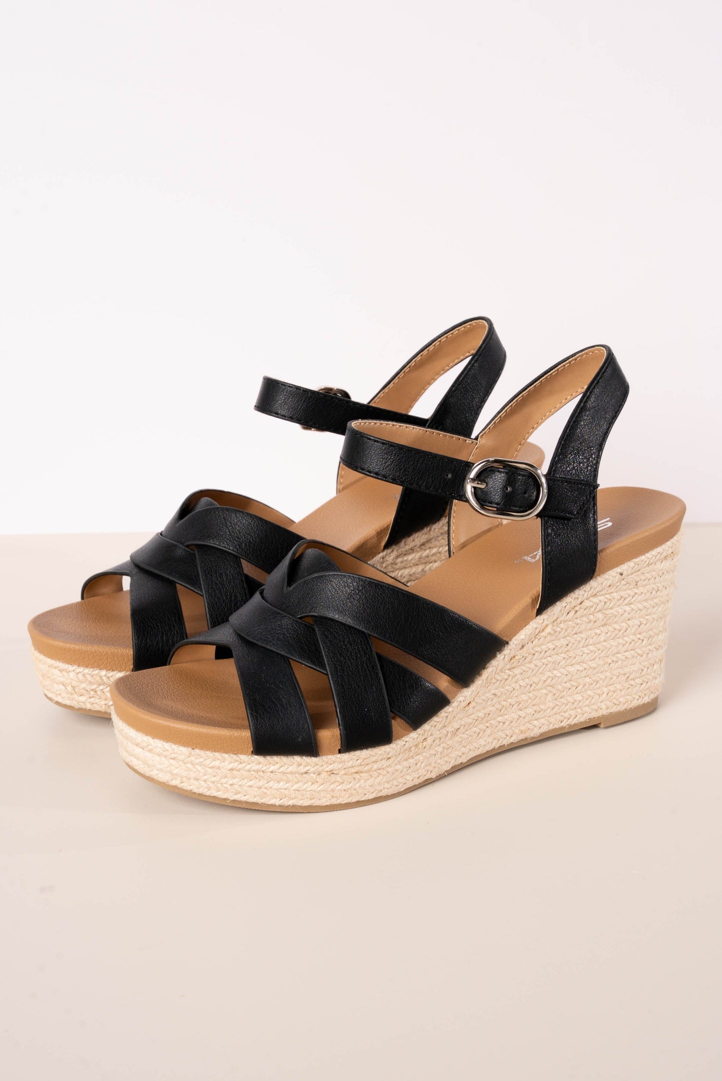 Tier Espadrille Wedge Sandal